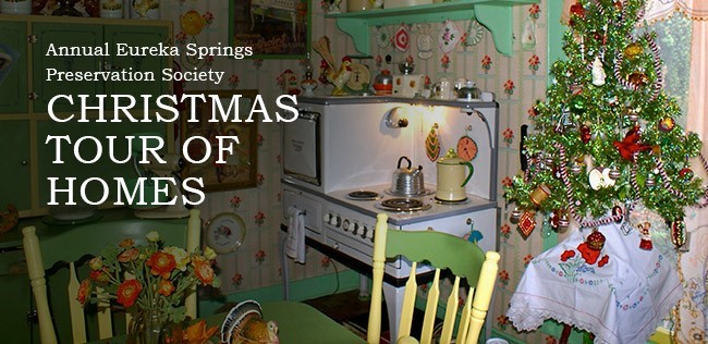 The 33rd Annual Eureka Springs Preservation Society Christmas Tour of Homes