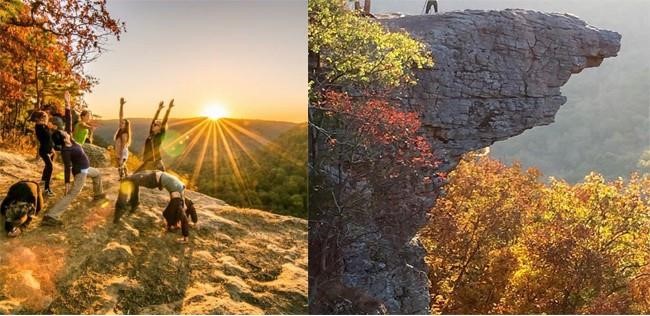 Whitaker Point Trail (Hawksbill Crag) Hike 