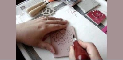 Rubber Stamp Carving 