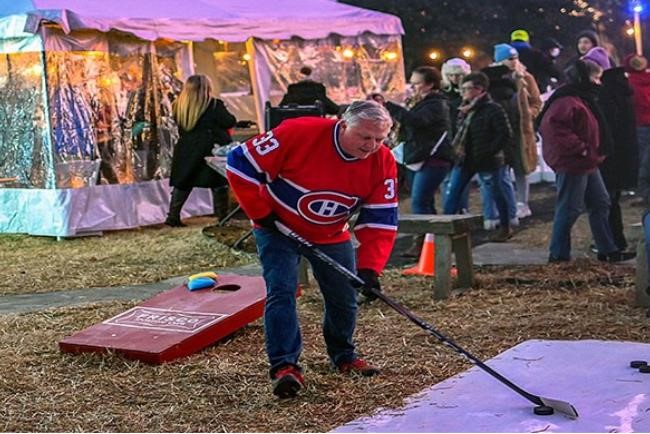 Weekend Carnival at the Crescent Ice Park 