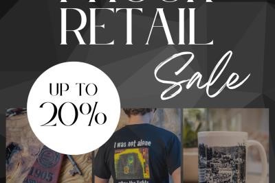1 Hour Retail Sale! 20% OFF Selected Items  at the Resort Host Station