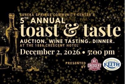 Toast & Taste-Community Center Wine Auction & Dinner
