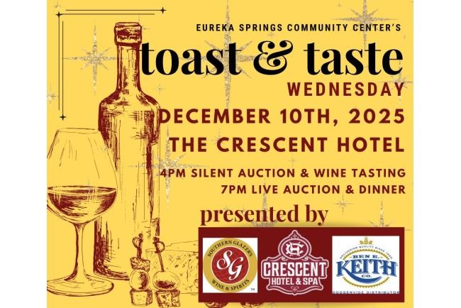 Toast & Taste-Community Center Wine Auction & Dinner