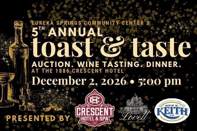 Toast & Taste-Community Center Wine Auction & Dinner