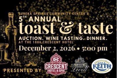 Toast & Taste-Community Center Wine Auction & Dinner