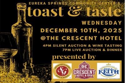 Toast & Taste-Community Center Wine Auction & Dinner