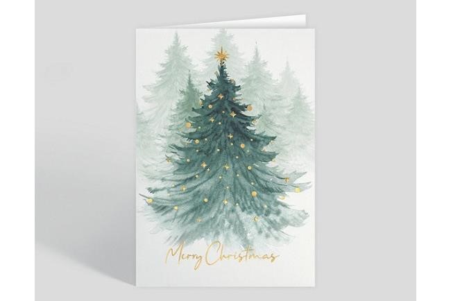 Watercolor Christmas Cards 