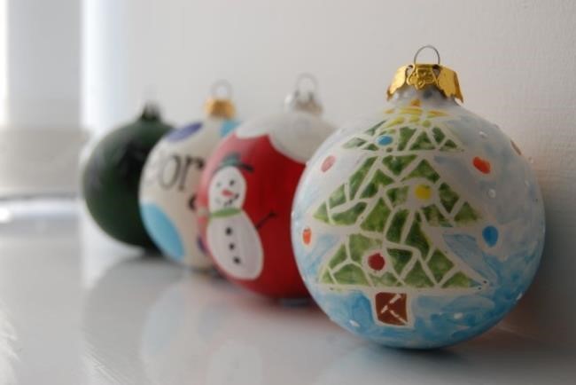 Paint Your Own Ornament 