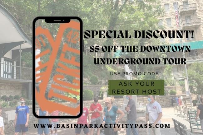 $5 off Downtown N Underground Tour 