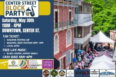 Eureka Springs Blues Party-Center Street Block Party 
