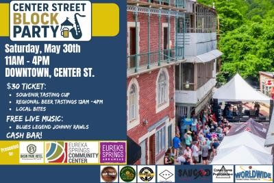 Eureka Springs Blues Party-Center Street Block Party 