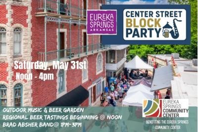 Eureka Springs Blues Party-Center Street Block Party 