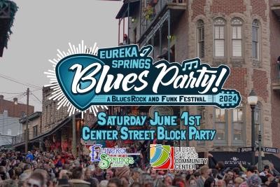 Eureka Springs Blues Party-Center Street Block Party 