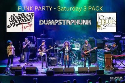 Eureka Springs Blues Party- Saturday 3 Pack